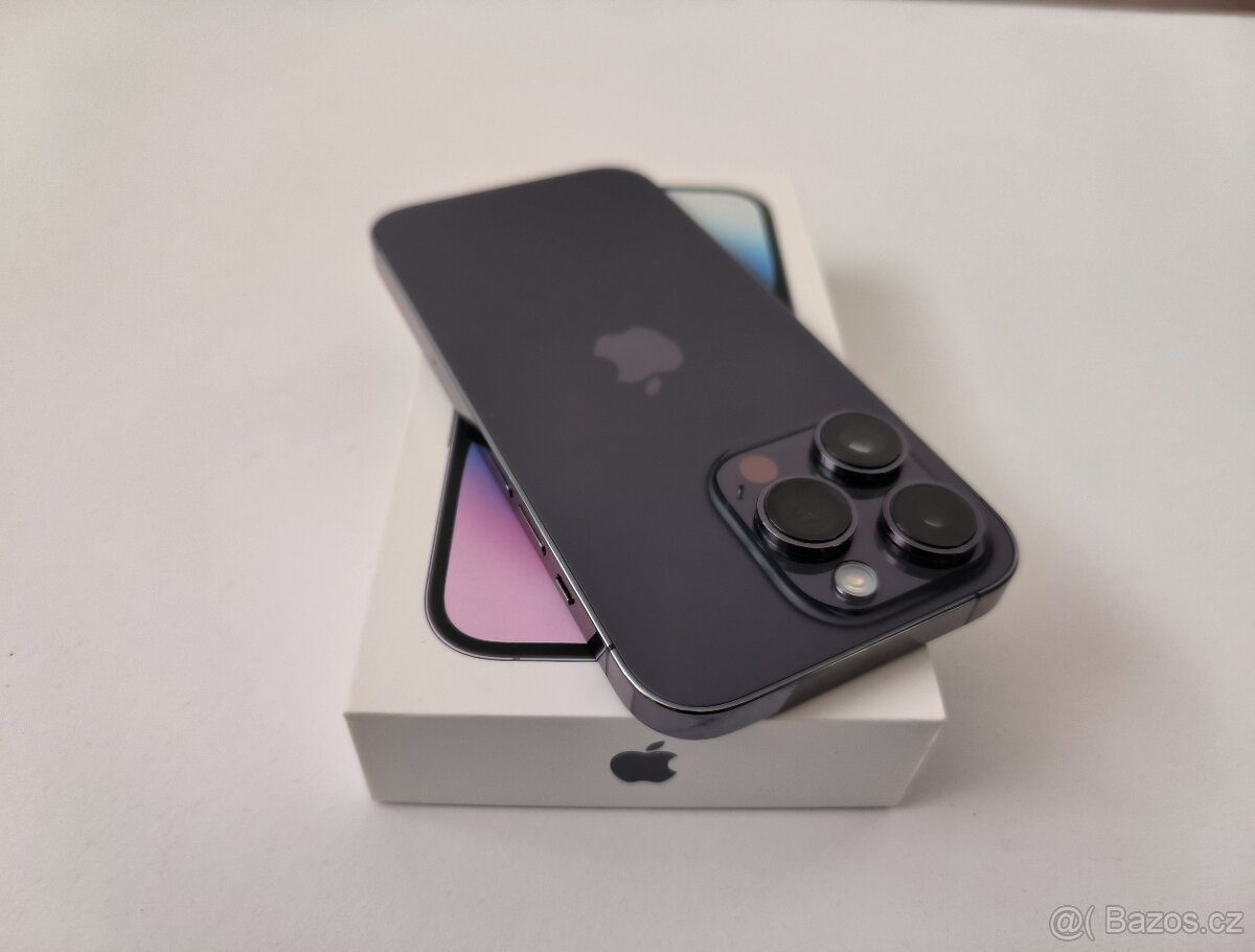 apple iphone 14 PRO 256gb Purple / Batéria 91%