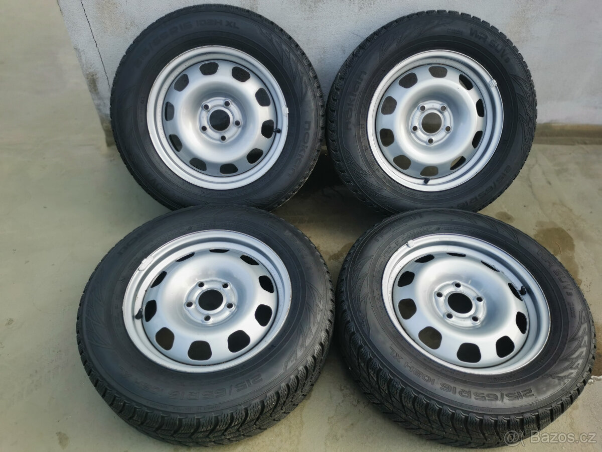 215/65R16 zimní sada DACIA DUSTER 6,5x16 5x114,3 ET50