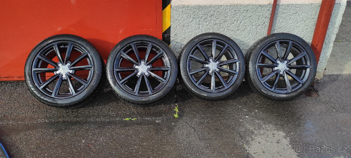 Originál Alu kola Audi Speedline 18",zimní gumy 245/40/18