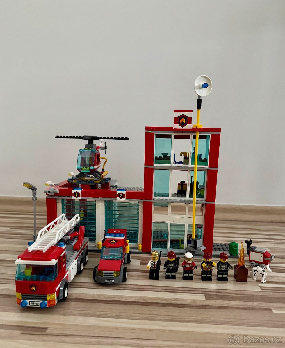 LEGO City 60004 Hasičská stanice