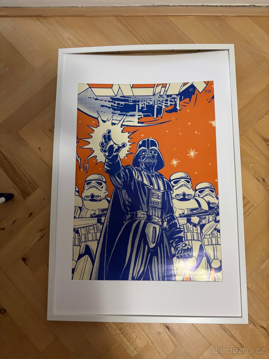 Bílý rám na obraz IKEA 61x91