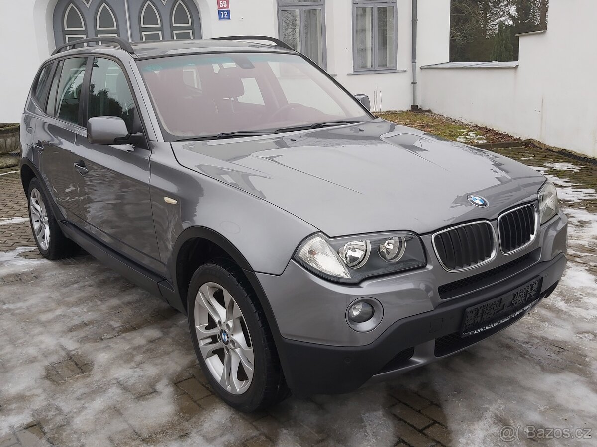 BMW X3 2.0 XD 130 kw, 2009, manuál, 187.000 km