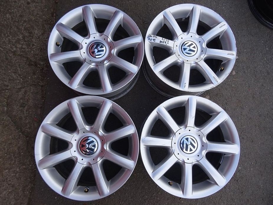 Alu disky origo Volkswagen 15", 5x112, ET 37, šíře 7J