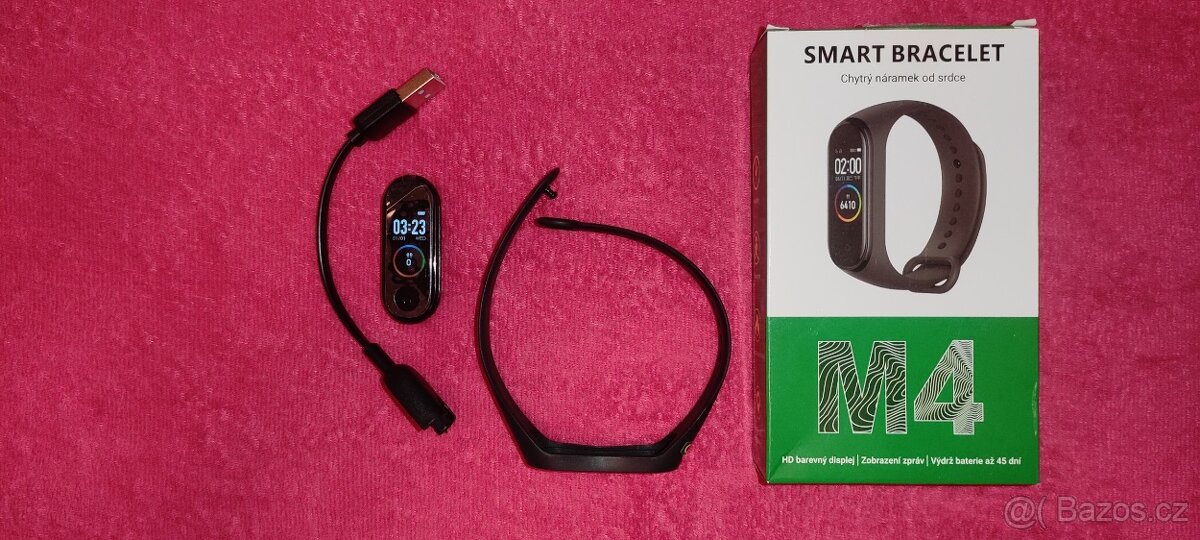 Chytrý náramek Smart Bracelet M4 - NOVÝ