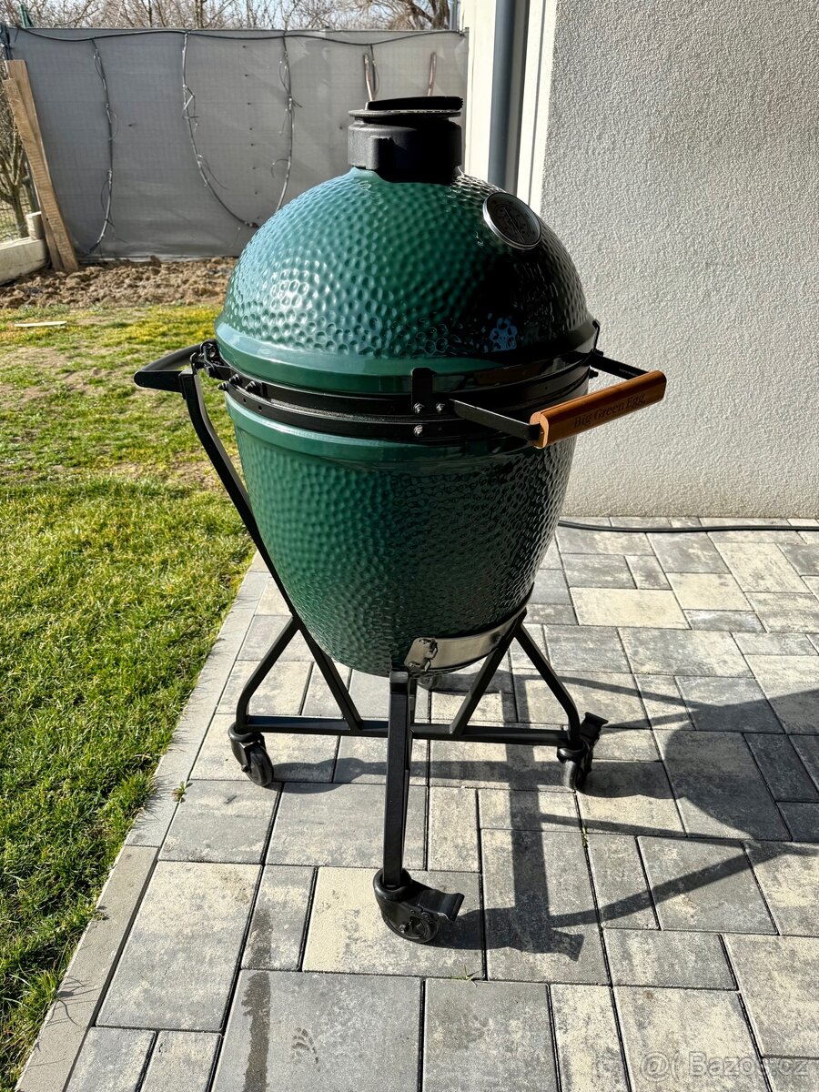 Prodám zánovní Big Green Egg - Large