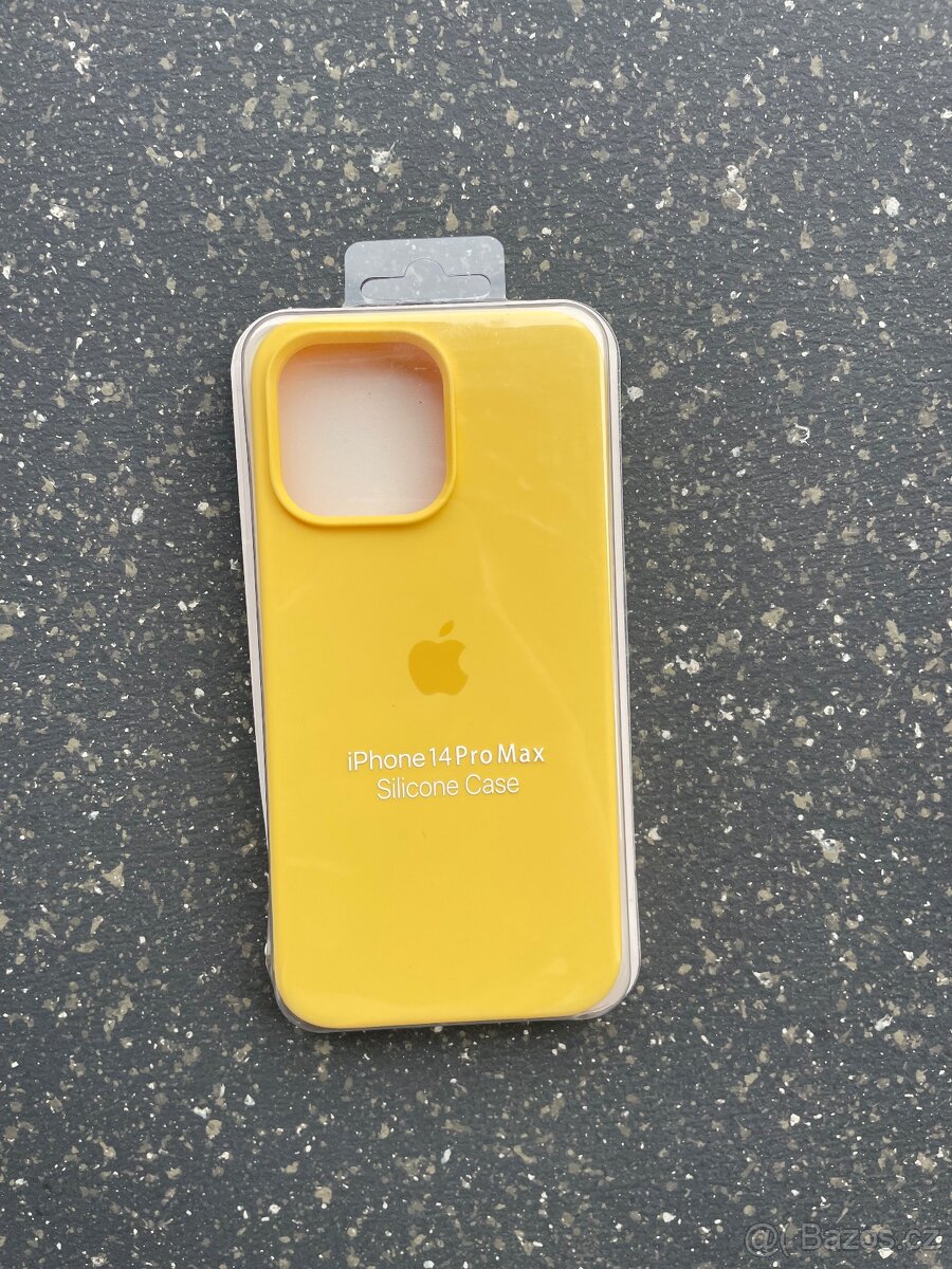 Žlutý obal na iPhone 14 Pro Max