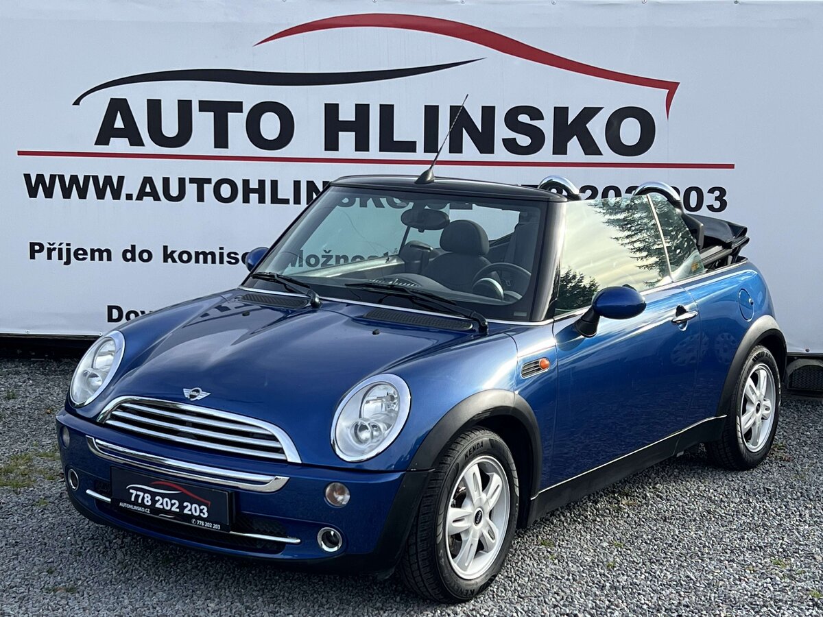 Mini Cooper, 1.6i 85 kw CABRIO