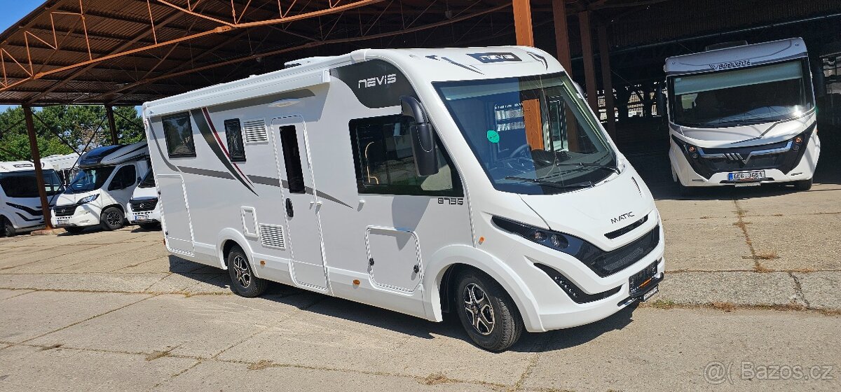 5 míst 2025 180PS AUTOMAT 9°ZF 3.5t FIAT DUCATO obytné auto