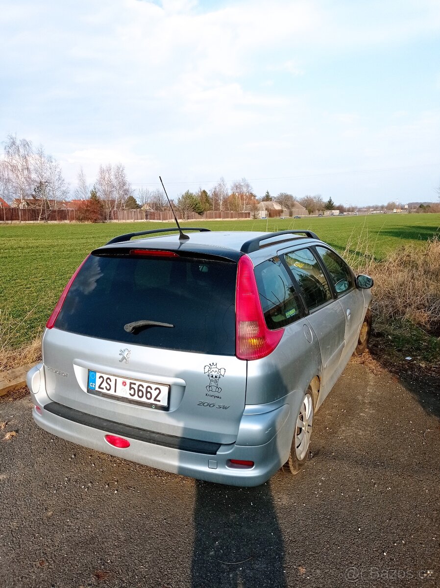 Prodám Peugeot 206 kombi1.4 16V