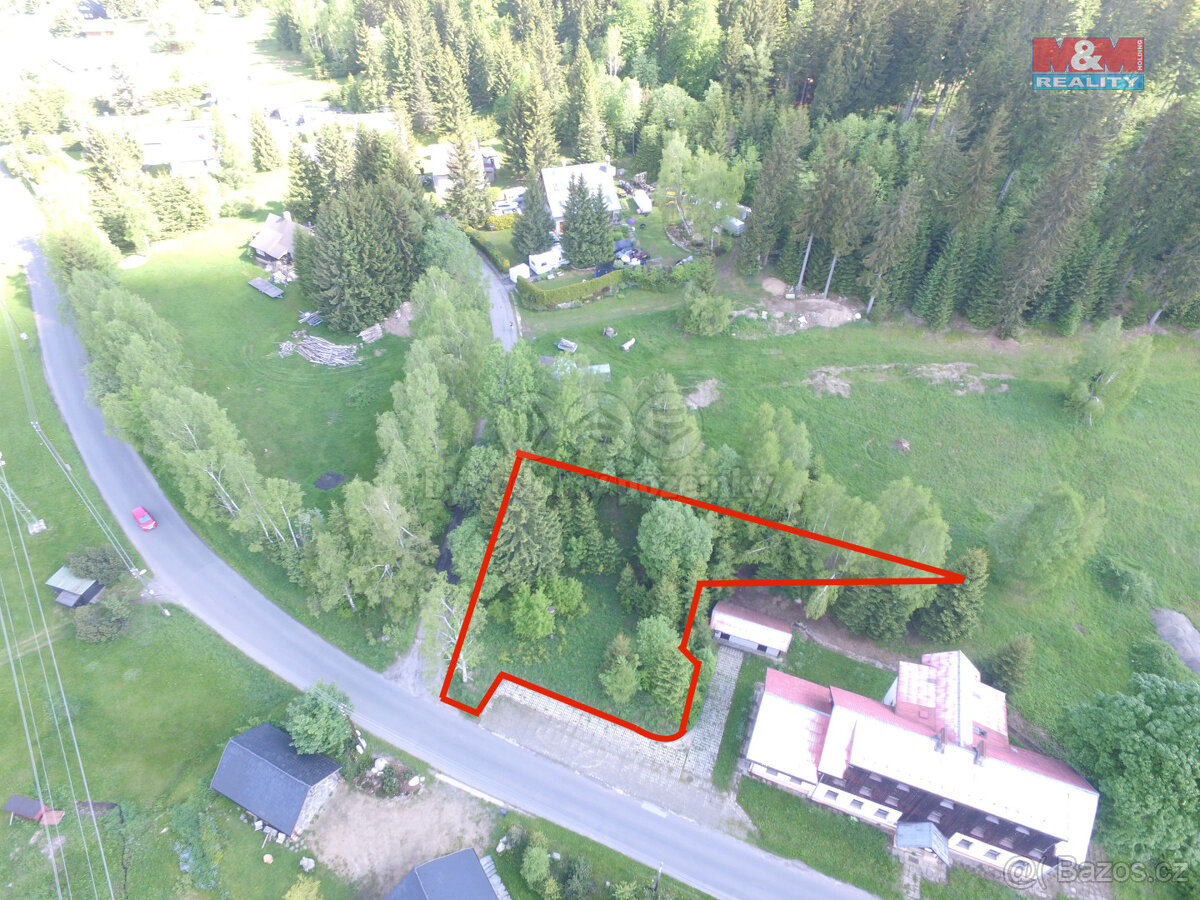 Prodej pozemku určeného k výstavbě, 982 m², Desná - Souš