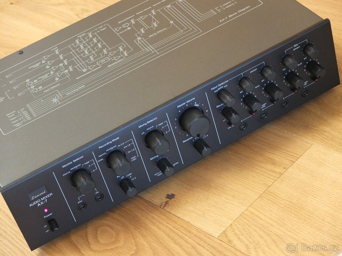 SANSUI AX-7 Audio Mixer (1977-1980)