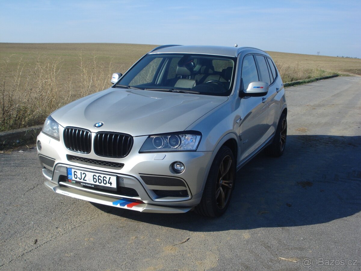 BMW  X3 F25, 2.0d ,135KW xdrive M paket  r.v.2011