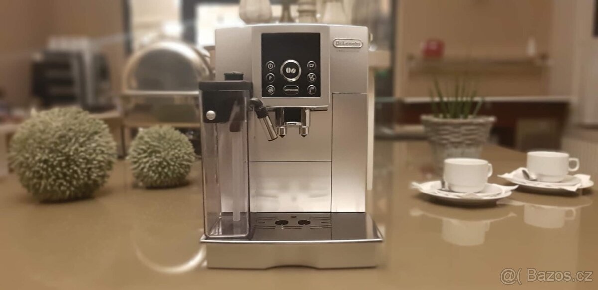 Kávovar Delonghi ECAM 23.450 Cappuccino / stříbrný