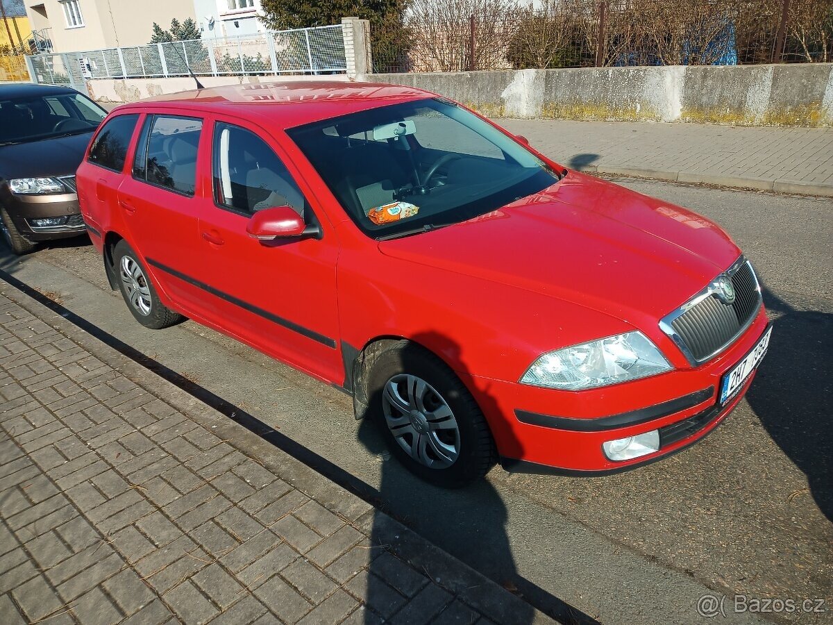 Škoda Octavia combi 2, 1.6 75kw, LPG, klima