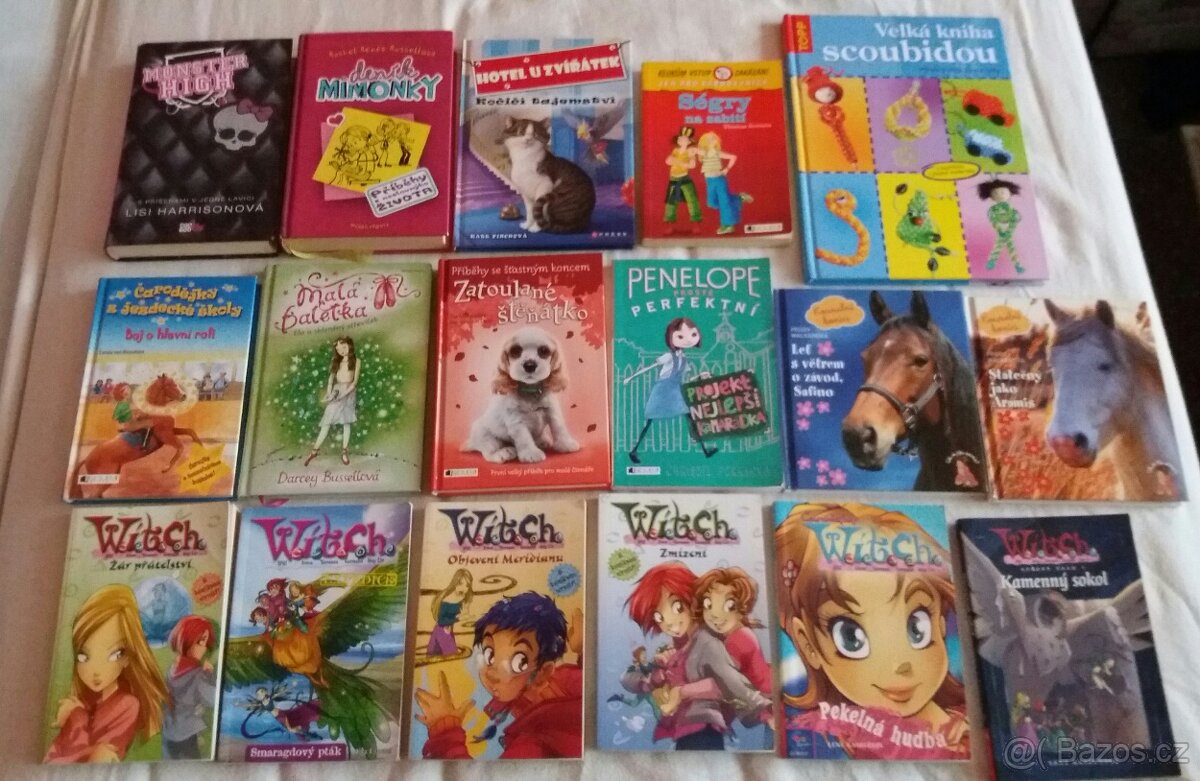 Knihy pro malé slečny ( od 6let...)