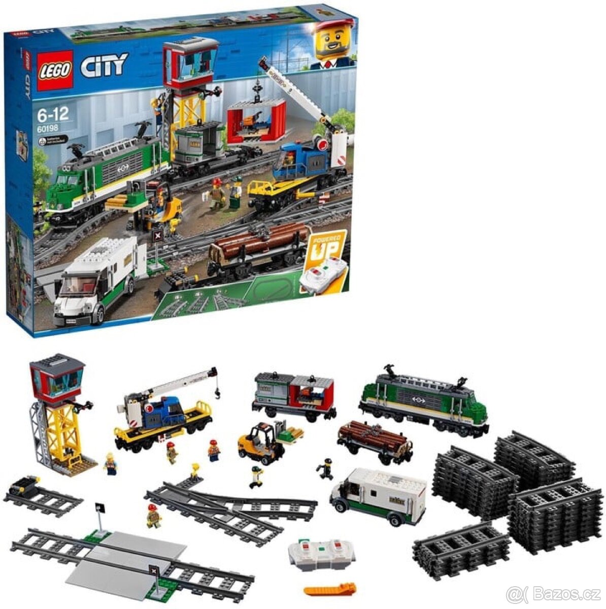 LEGO City 60198 Nákladní vlak