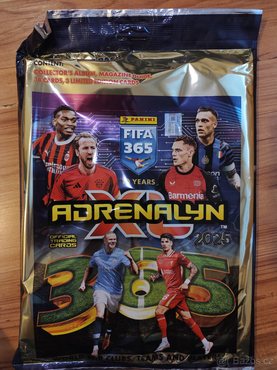 Fotbalové kartičky Panini FIFA 365 2025 NEW - Starter Pack