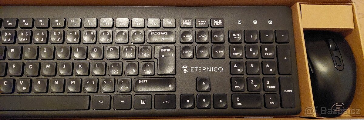 Set klávesnice a myši Eternico bezdrátová