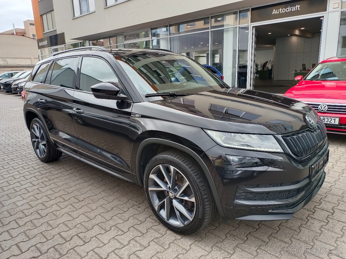 Škoda Kodiaq 2.0TDI 140kW 4x4 85tkm DSG Sportline Virtu DCC