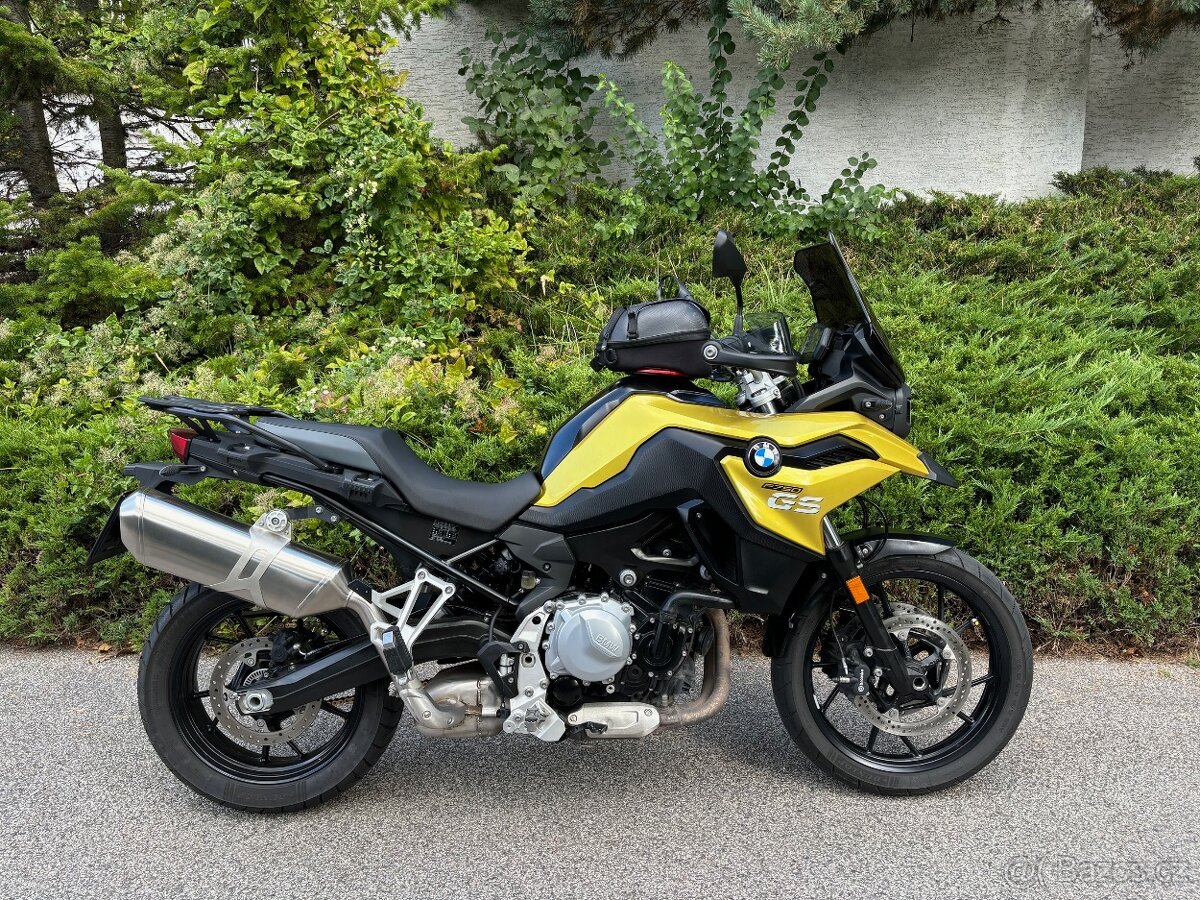 BMW F750GS Top stav rok 2020, nízký nájezd km