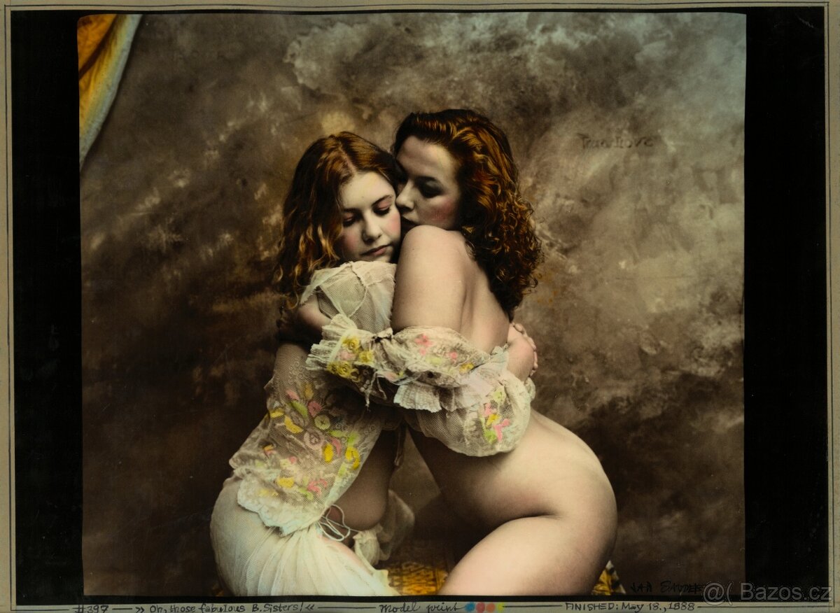 Jan Saudek - Fabulous B.sisters - originální fotografie