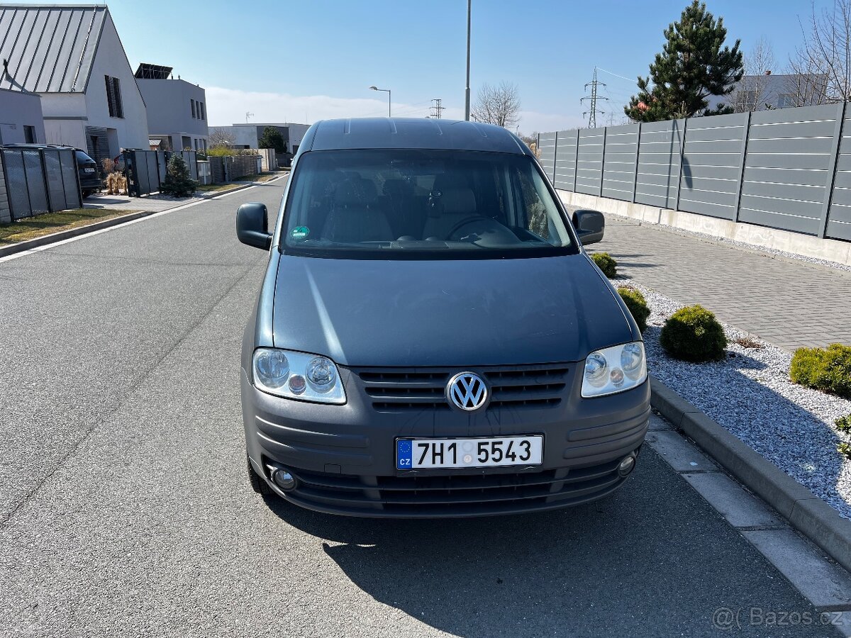 Volkswagen caddy 7 míst 2005 1.4 55 kw