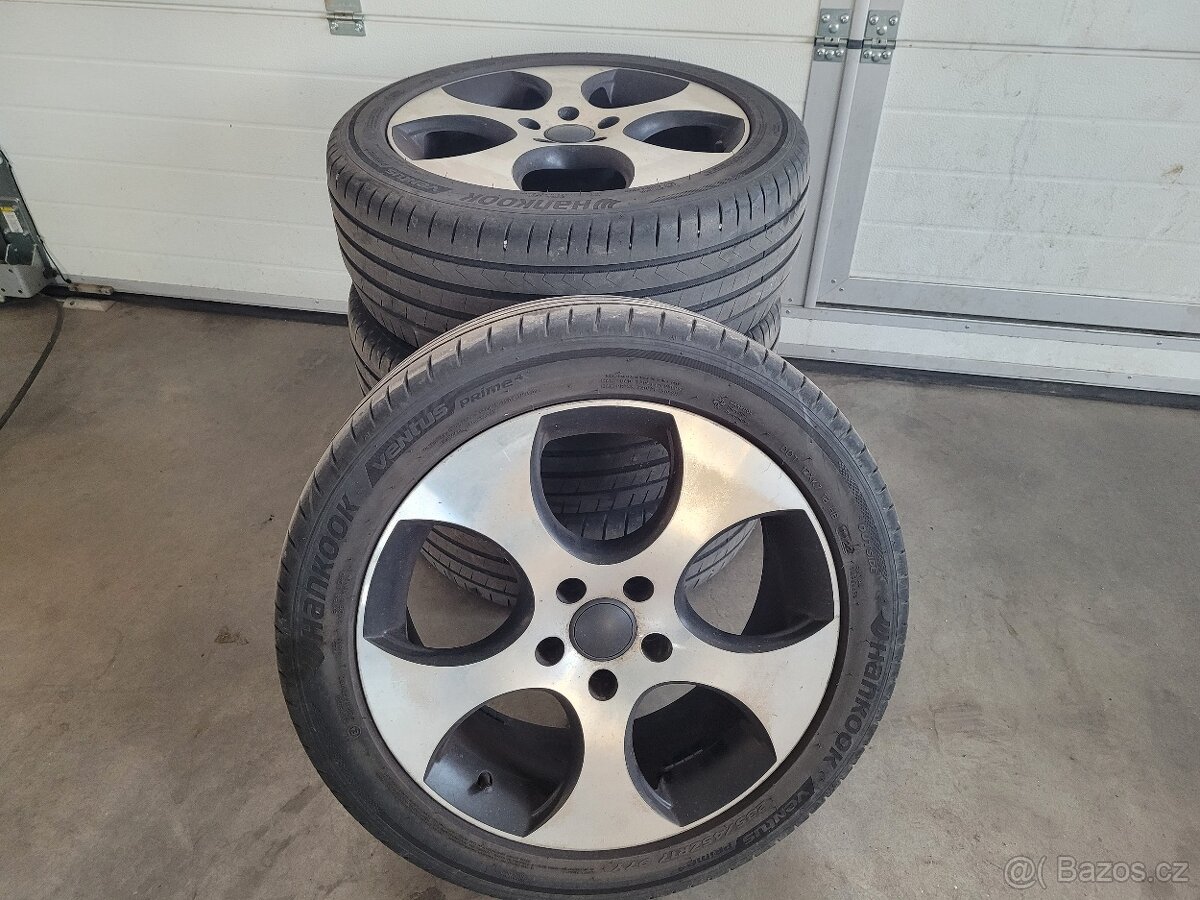 Prodám alu sadu kol 235/45 R17 5x112, ET 40