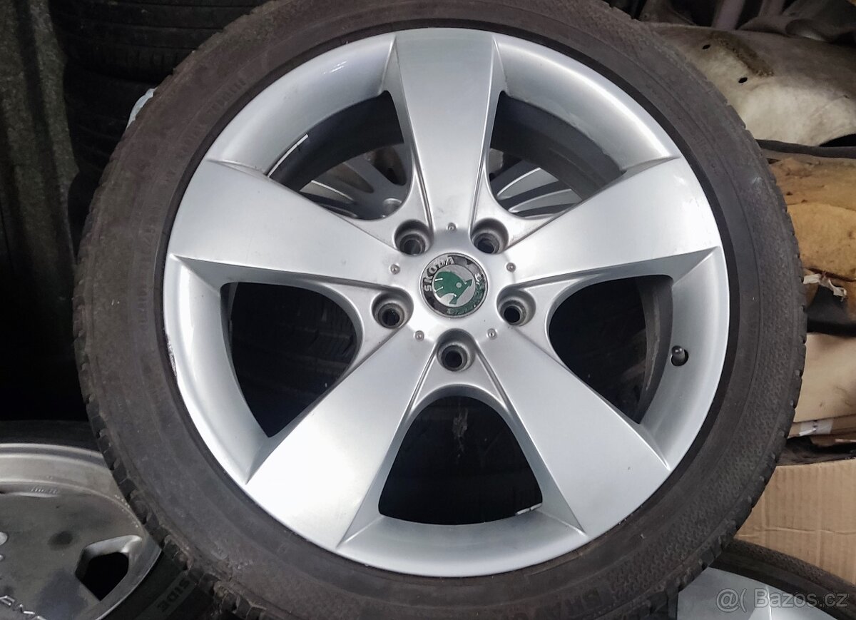 skoda alu 17" 5x112 ET 54