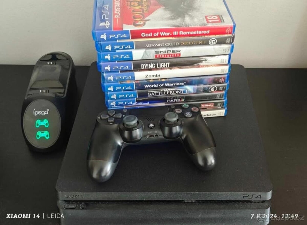 PlayStation 4 Slim PS4 500GB + 10HER