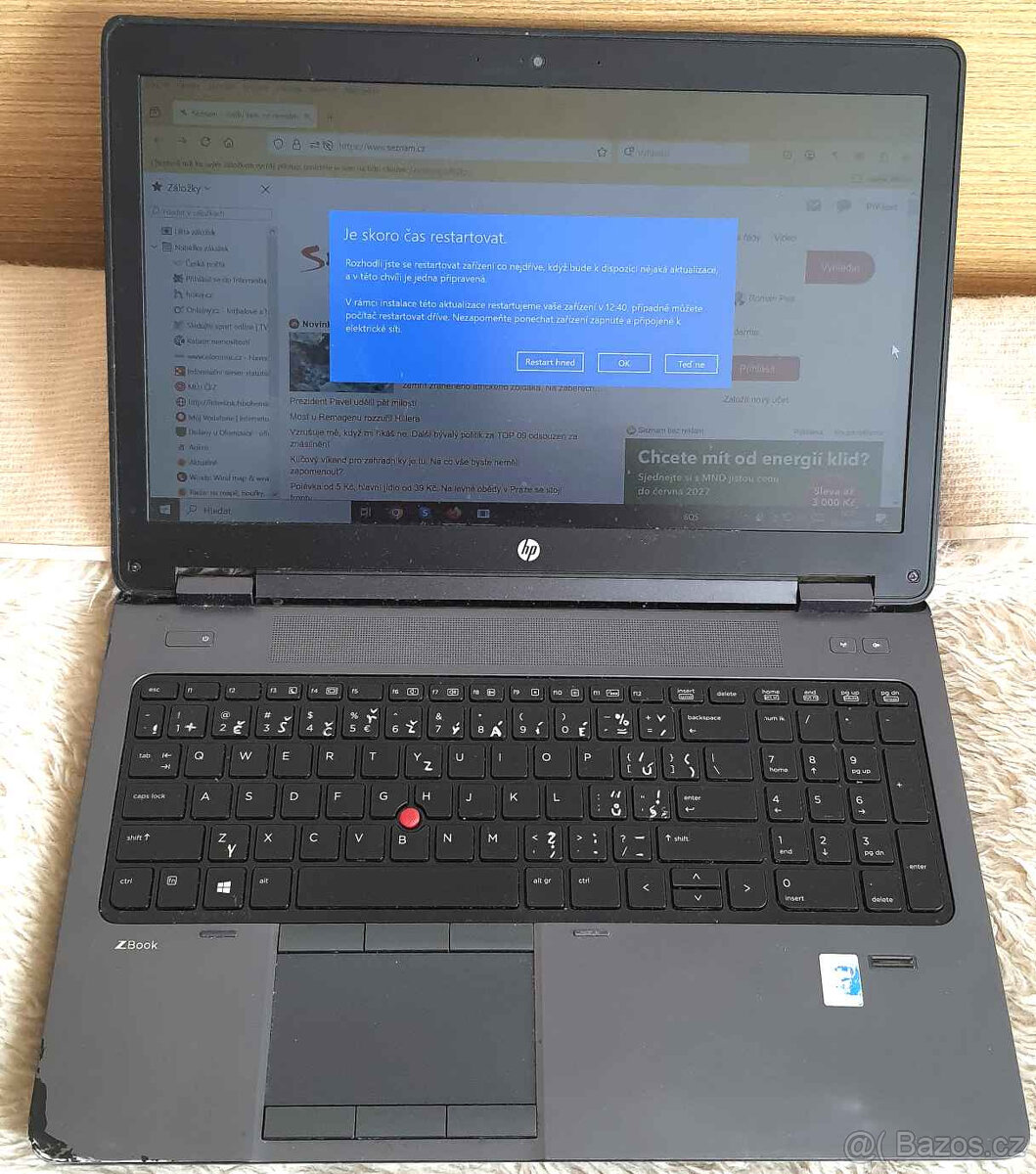 HP ZBook 15, 15"