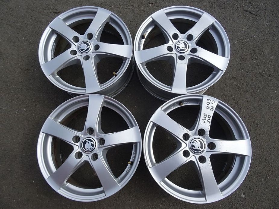 Alu disky na Škoda 16", 5x112, ET 45, šíře 6,5J