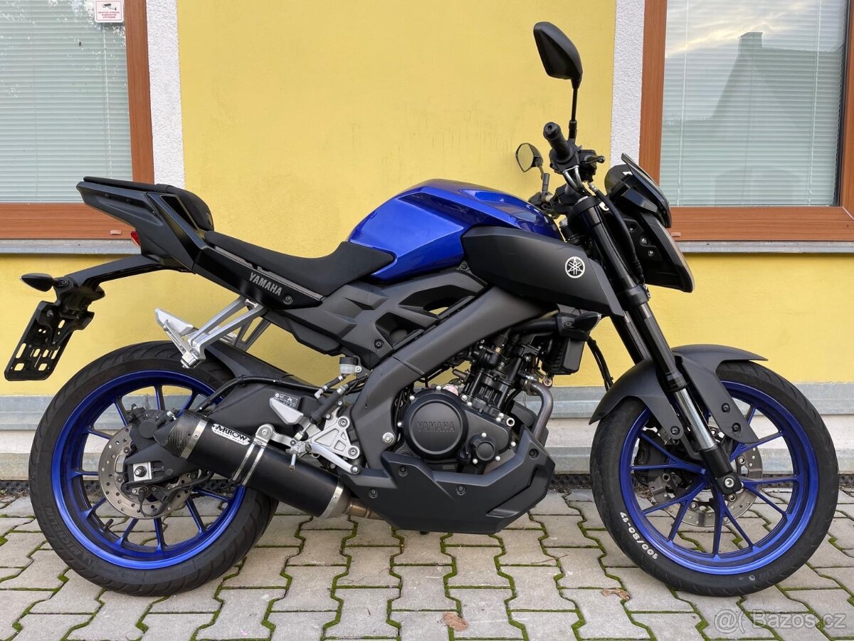 Yamaha MT 125 ABS rok 2019 15.700 km