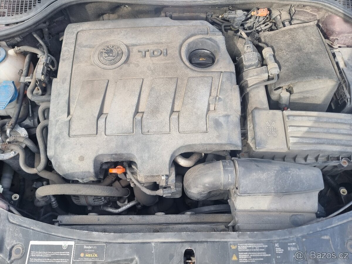 MOTOR 1.6TDi 77kW CAY ŠKODA OCTAVIA II FL