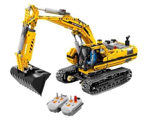 Prodám Lego Technic 8043 Bagr s motorem