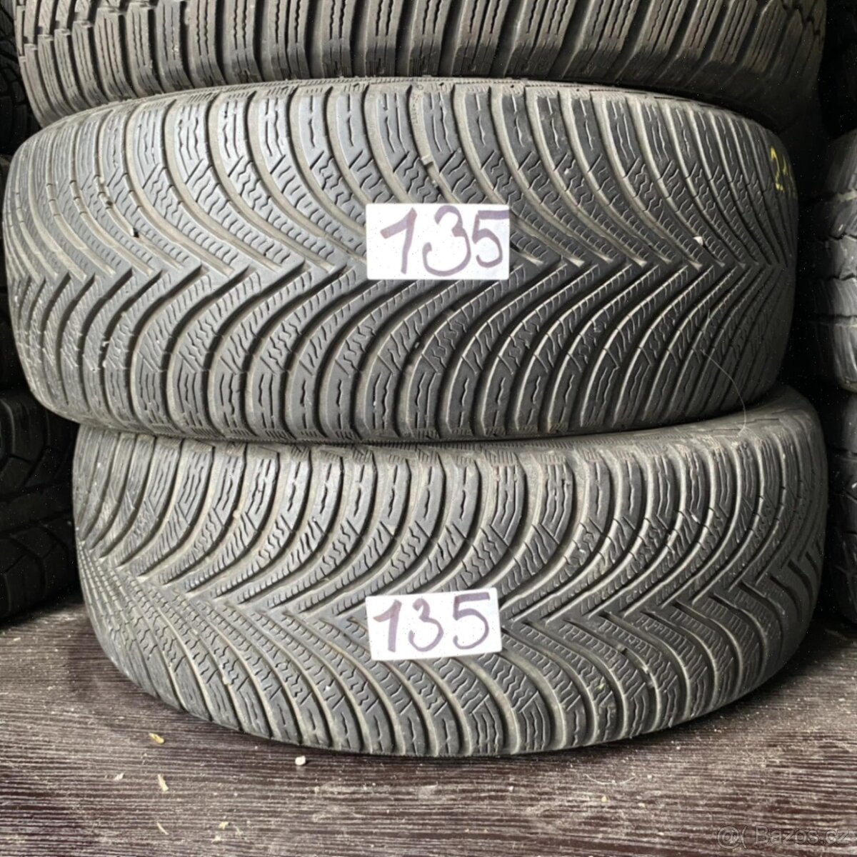 Zimní pneu 215/60 R16 99H Michelin 5-5,5mm