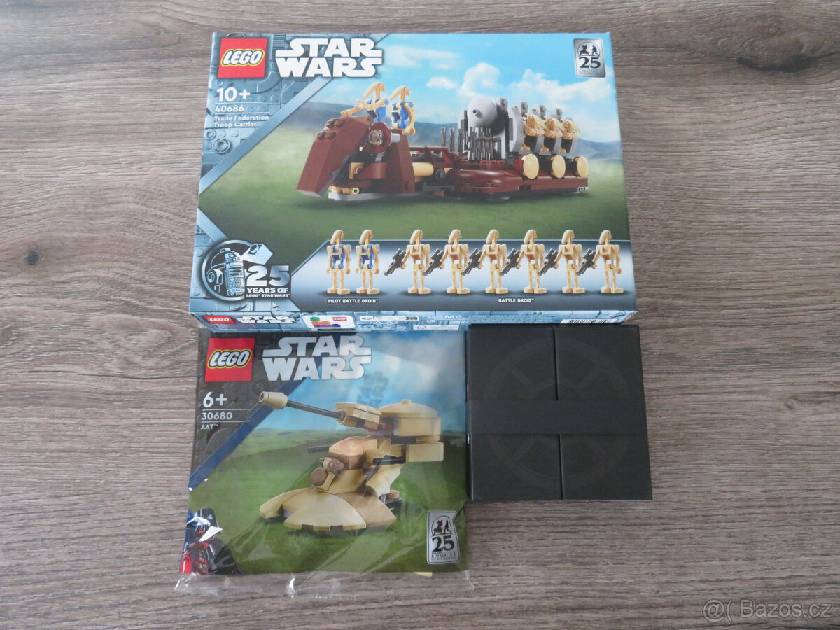 LEGO Star Wars 3x GwP 40686 + AAT polybag + mince
