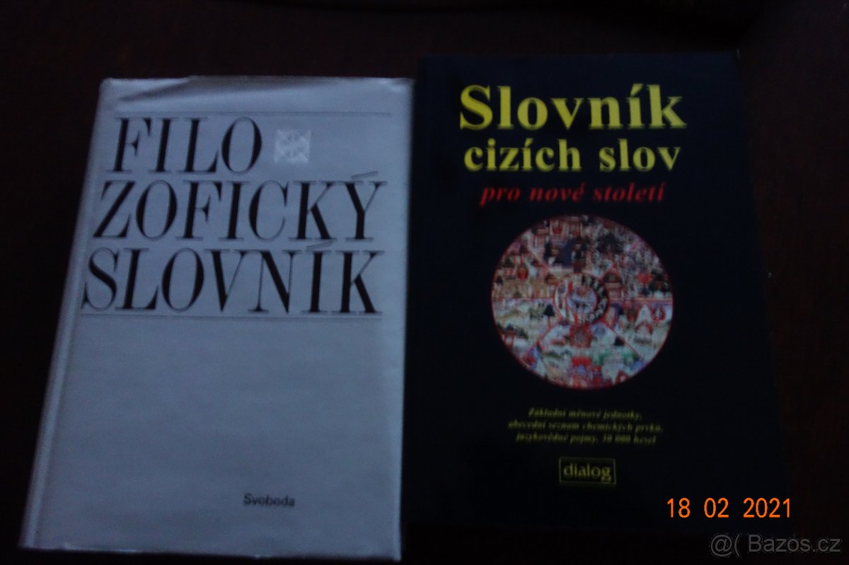 slovník cizích slova a filozofický  slovník