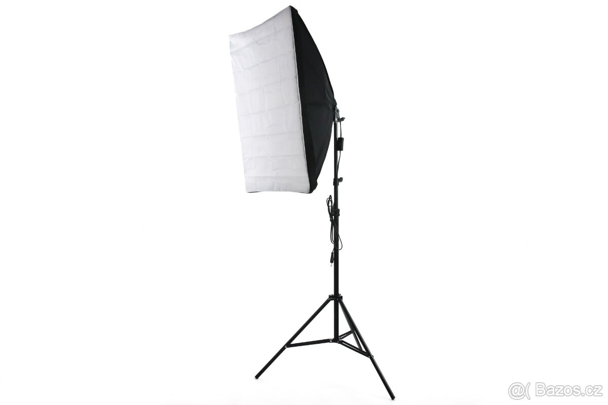 SoftBox E27 LED 150W, 50x70cm stmívatelné dálkové ovládání