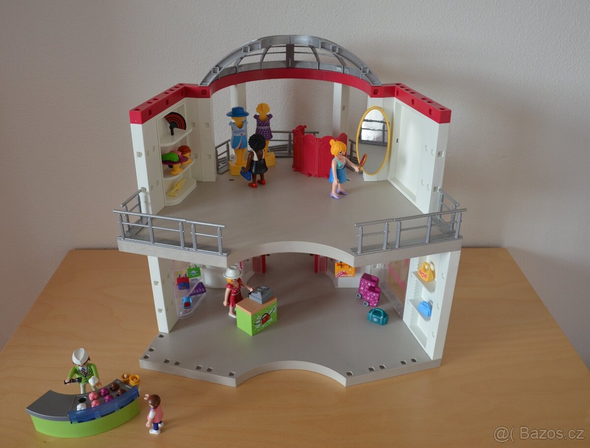 PLAYMOBIL City Life 5499 + 9081 / Módní obchod + Bankomat