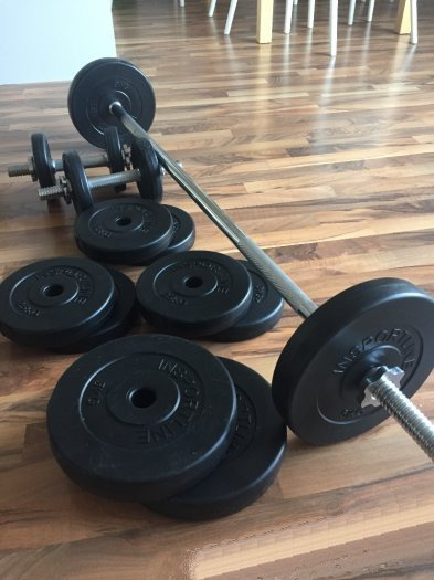 Sestavička: fitness sada 50kg za 2490,-