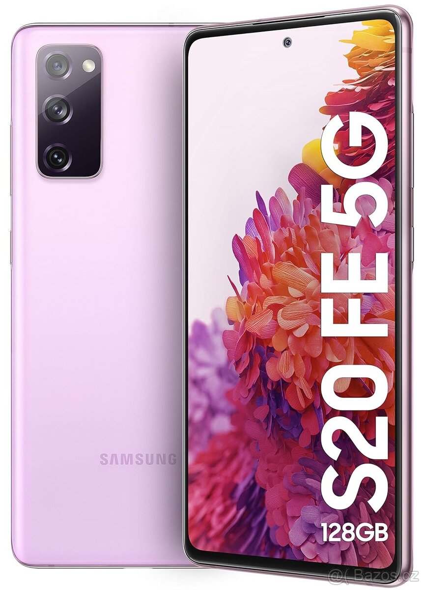 Samsung S20 FE 5gb v záruce fialový