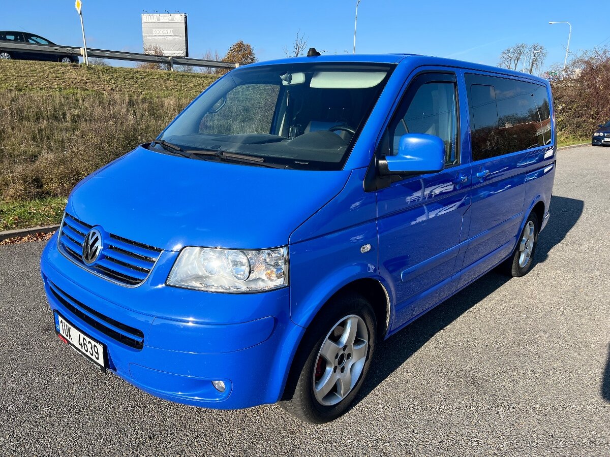 VW Multivan 2.5tdi 128kW manuál 7míst