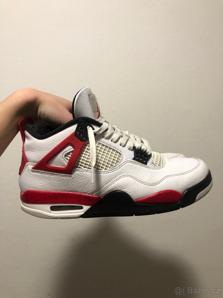 Jordan 4 Red Cement