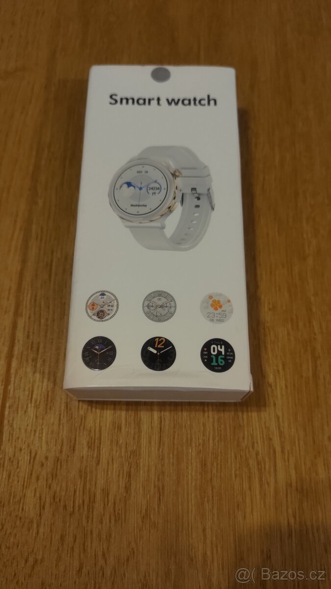 Chytré hodinky Watch GT3 Pro ECG+PPG Bluetooth Call - bílo s