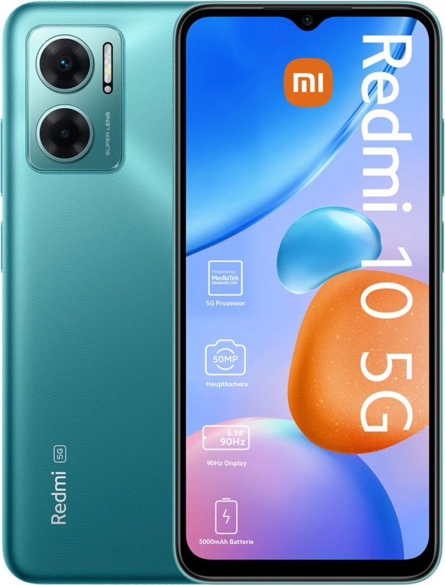 REDMI 10 5G 64GB ZELENÝ NOVÝ