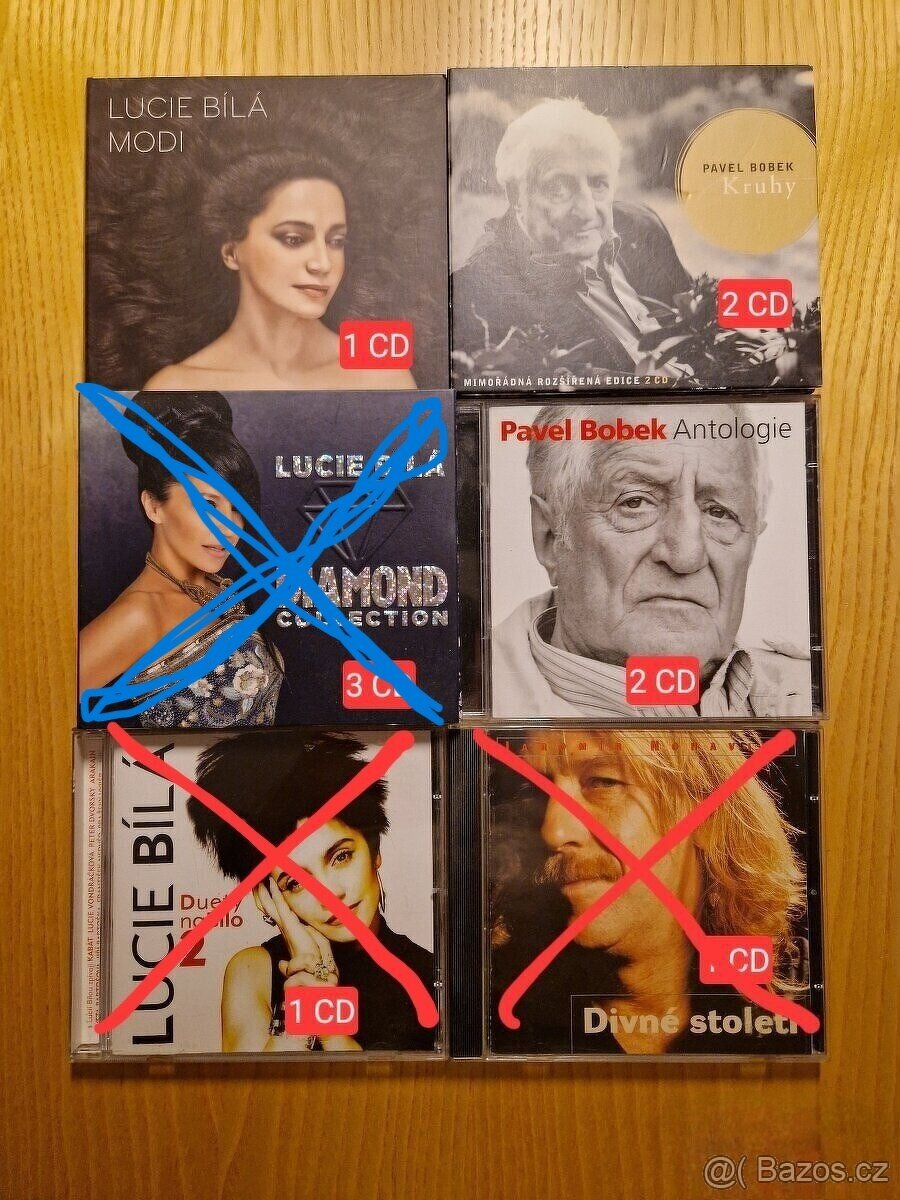 Mix CD - Lucie Bílá, Pavel Bobek