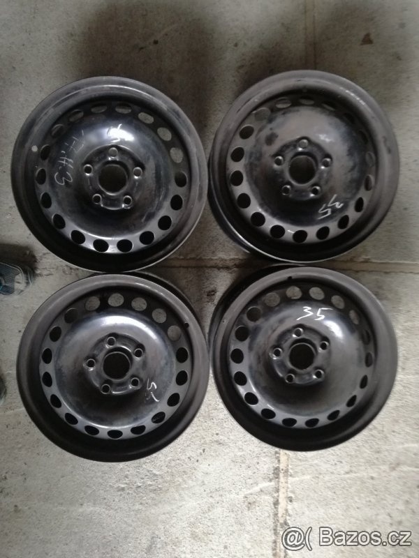 Plech. Disky 5x112 R15 OCTAVIA, GOLF, CADDY, TOURAN apod.