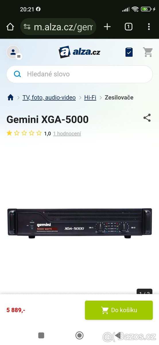 Koncový zesilovač 5000w