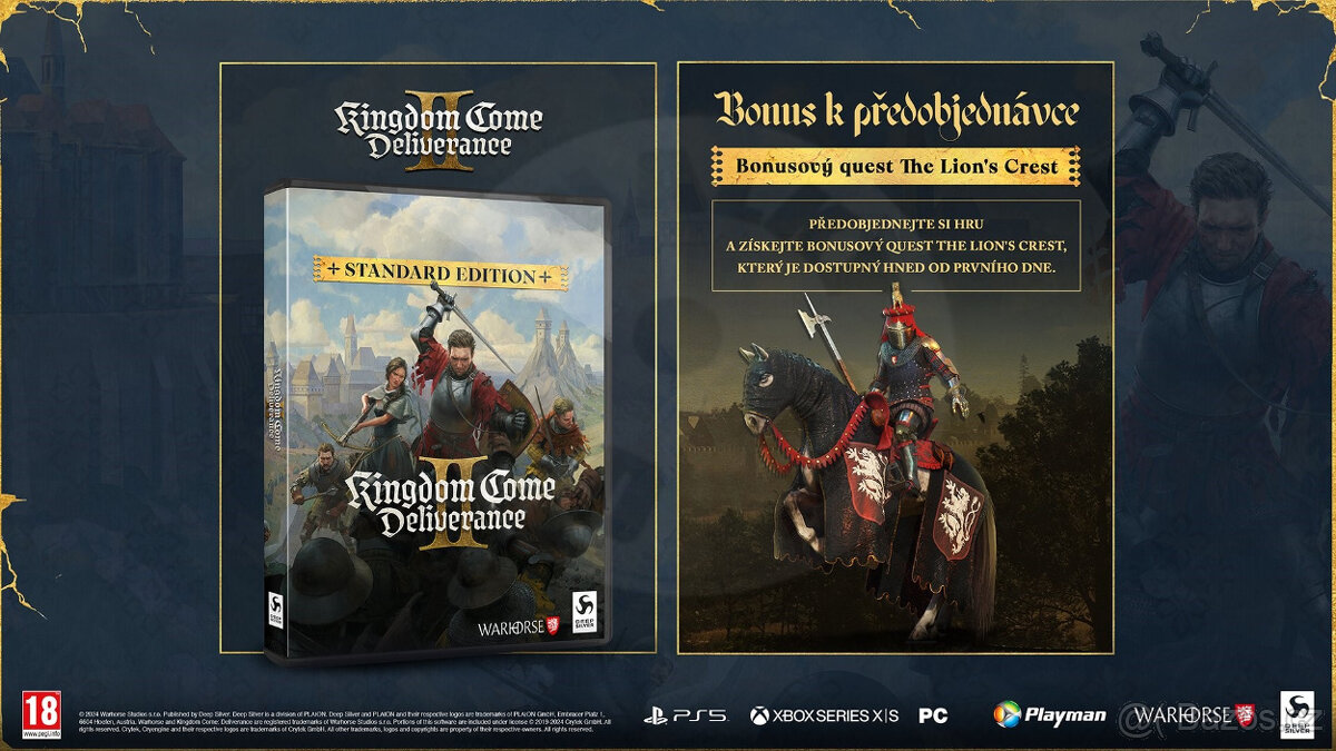 Kingdom Come: Deliverance II - Day One Edition - STEAM klíč