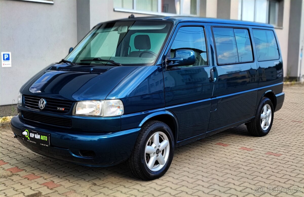 VW T4 MULTIVAN 2.5 TDI 111KW GENERATION, 2001, NOVE STK